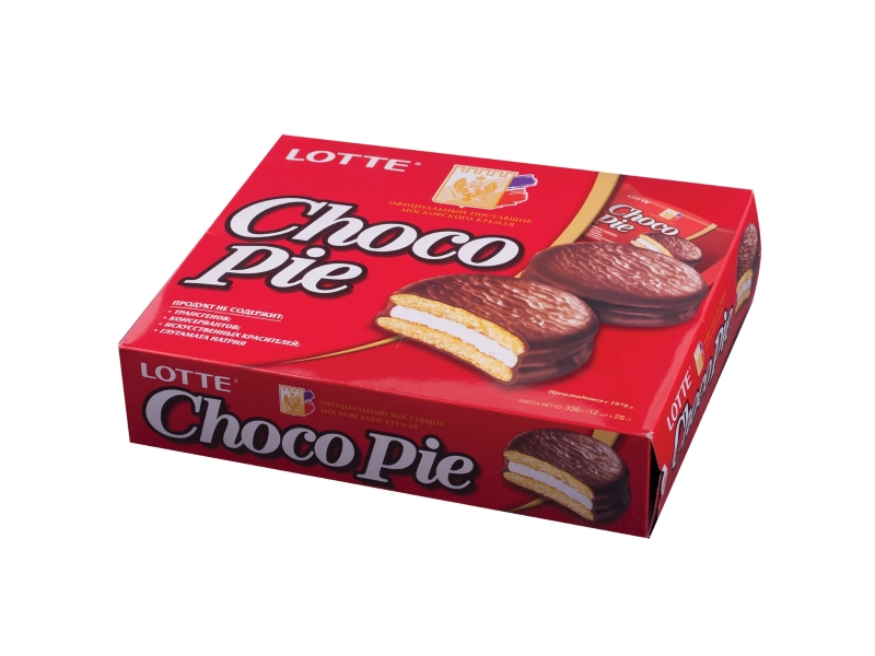 Choco Pie  12 печенье Лотте 336 гр8