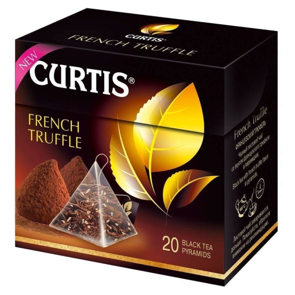 чай Curtis French Truffle Tea, пирам 20*1,8г12